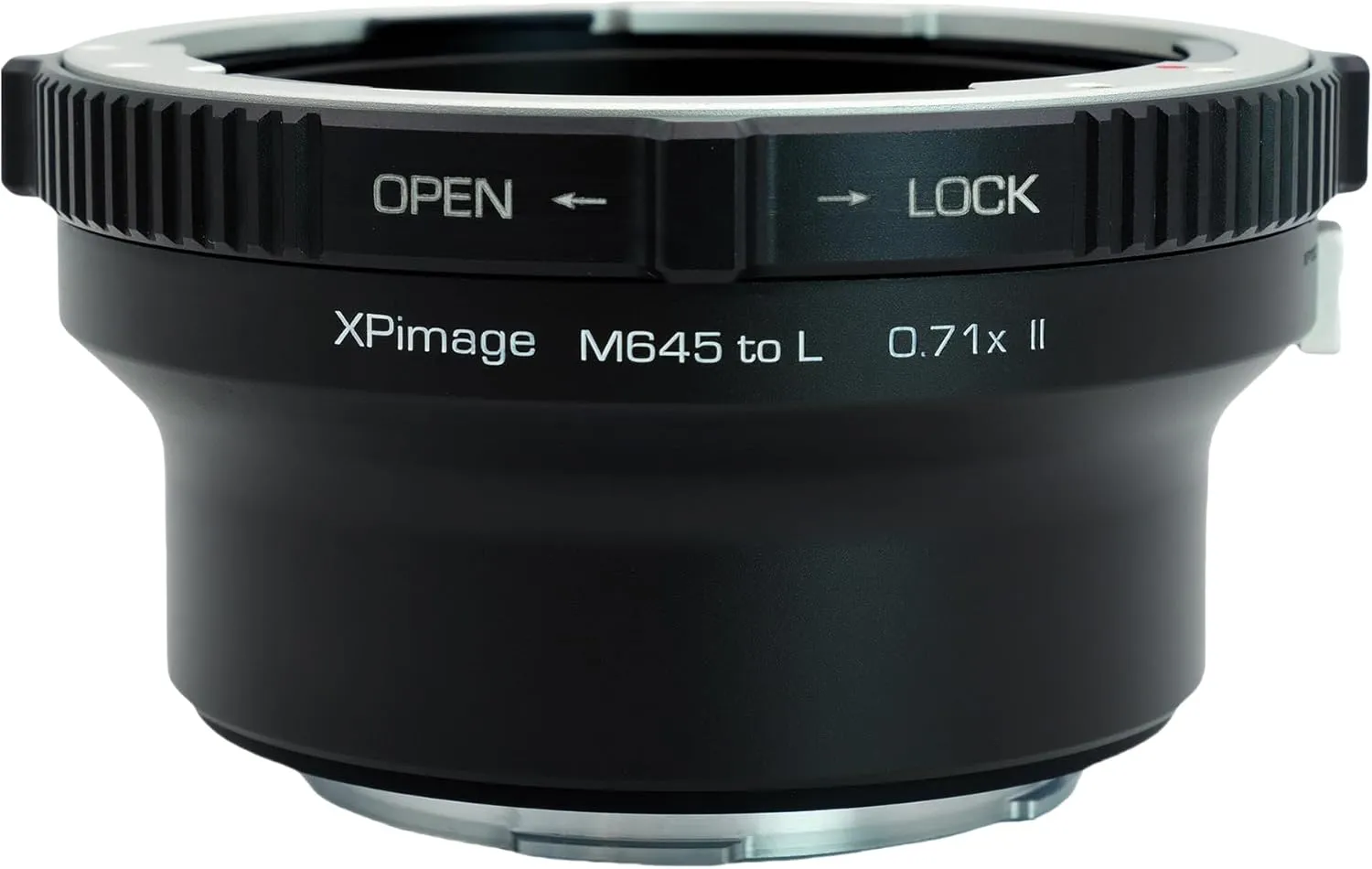 0.71X Optical Focal Reducer Lens Mount Adapter for Mamiya 645 Lens to Leica or Panosonic L Mount Camera