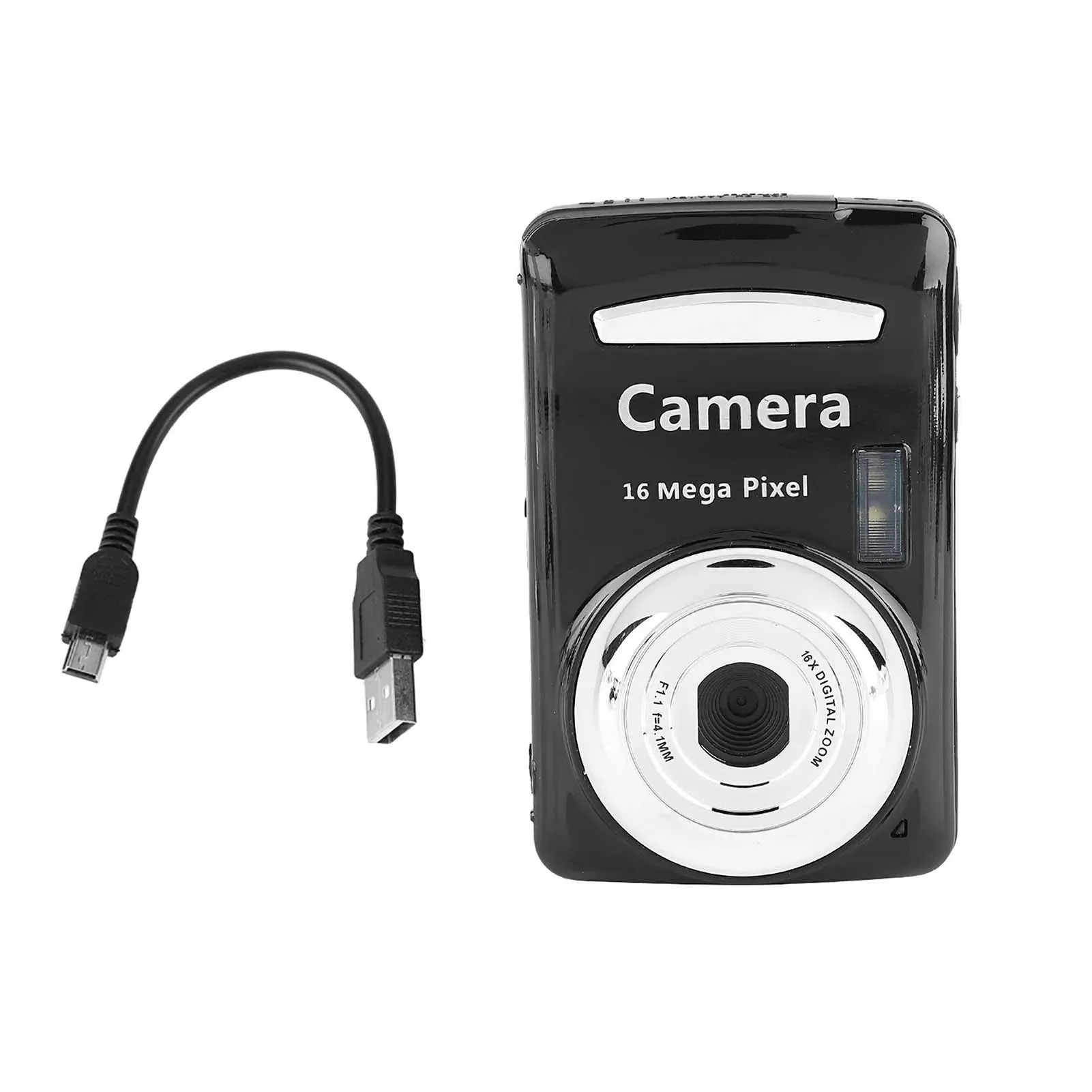 16X Zoom Video Camera Digital Camera Mini Outdoor 16MP 720P 30FPS 16X Zoom HD Digital Video Camera Camcorder Mini Video Camera