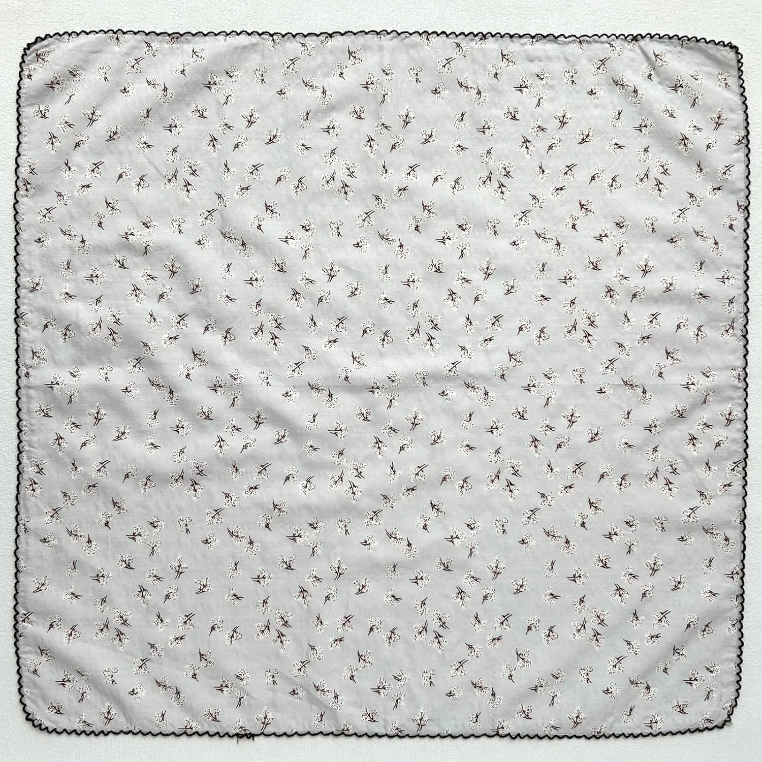 21"x21" Cotton Bandana for Women, Super Soft Puckered Fabric, Neck Scarf for Women, All-Occasion Gift