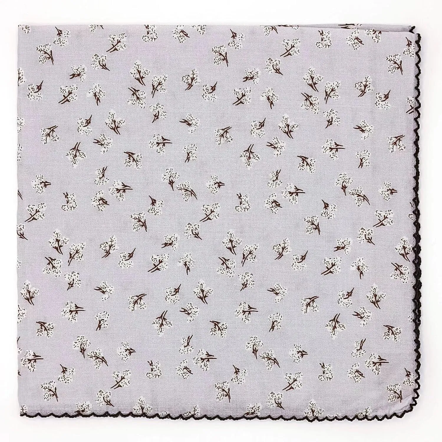 21"x21" Cotton Bandana for Women, Super Soft Puckered Fabric, Neck Scarf for Women, All-Occasion Gift