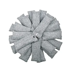 24 Pack Bamboo Charcoal Bag for Shoes, Charcoal Bags for Home and Car
