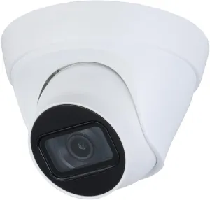 2MP HD PoE Turret Network Camera IPC-HDW1230T1, IP Security Camera for Dahua N43CL62, 98ft Night Vision, Smart Motion Detection, Built in Mic, IP67, 2.8mm Fixed Lens, White