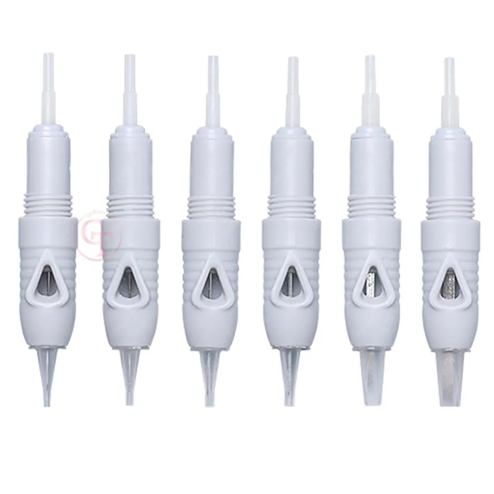 50pcs/pack Microblading Cartridge Needle for Charmant Device Permanent Makeup Machine Pen Charme Princess Tattoo Machine Needles (50pcs 3P)