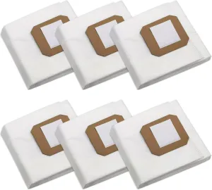 6 PACK Central Vacuum filter bag compatible with vacuum cleaner Maxum 5 7 9, DB5000-DB9000 vacuum bag H-P Central vacuum replaces vacuum filter bag