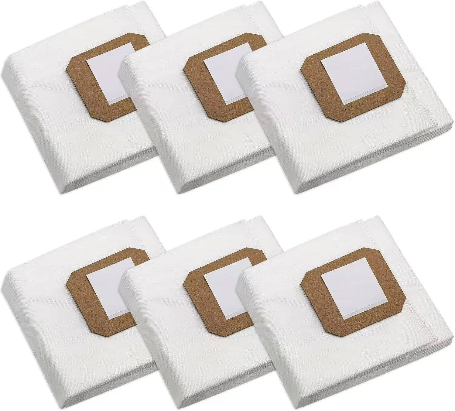 6 PACK Central Vacuum filter bag compatible with vacuum cleaner Maxum 5 7 9, DB5000-DB9000 vacuum bag H-P Central vacuum replaces vacuum filter bag