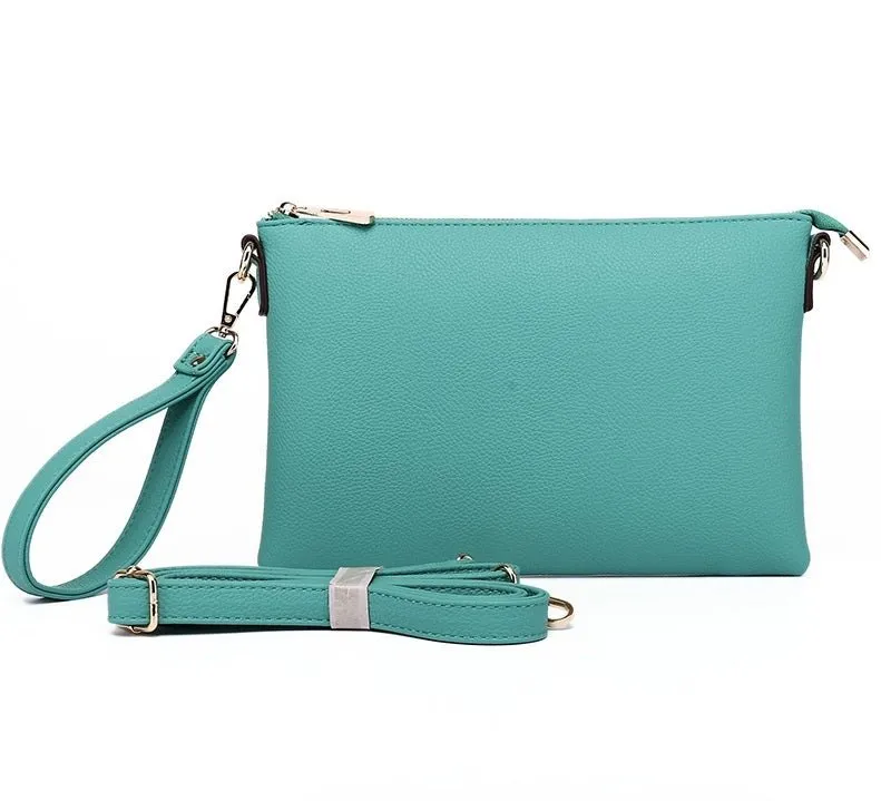 8623 N8263 Ellen Three Compartment Wristlet Fashion Clutch/Crossbody