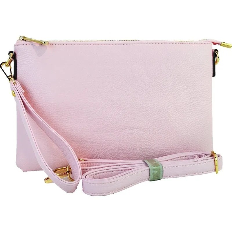 8623 N8263 Ellen Three Compartment Wristlet Fashion Clutch/Crossbody