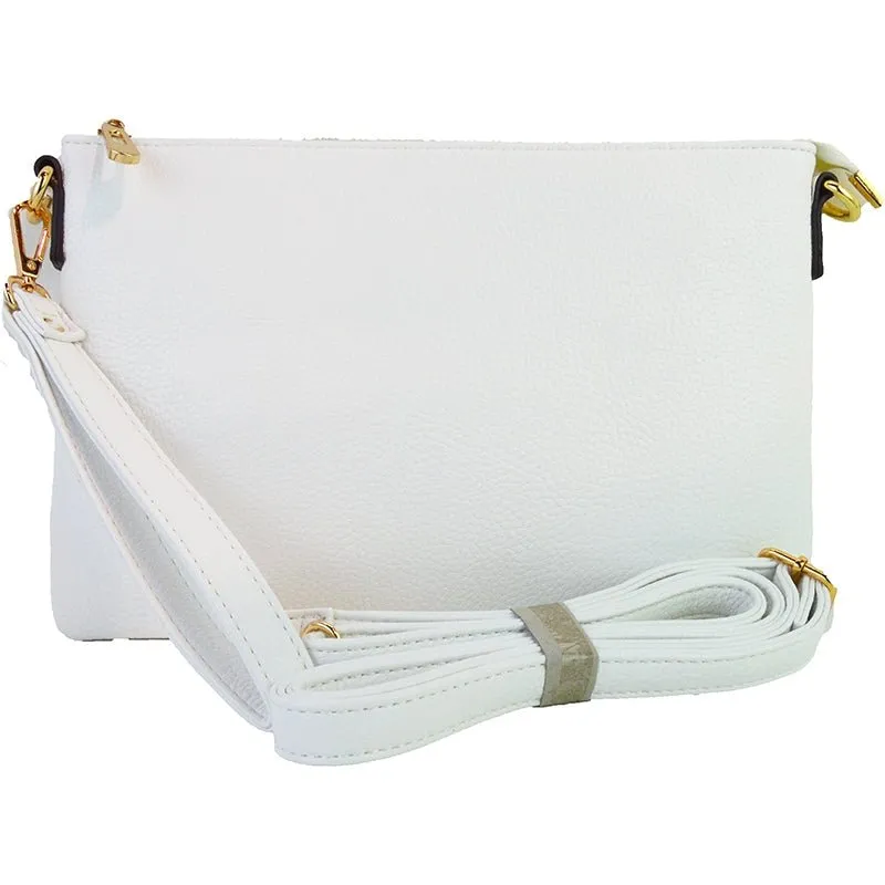 8623 N8263 Ellen Three Compartment Wristlet Fashion Clutch/Crossbody