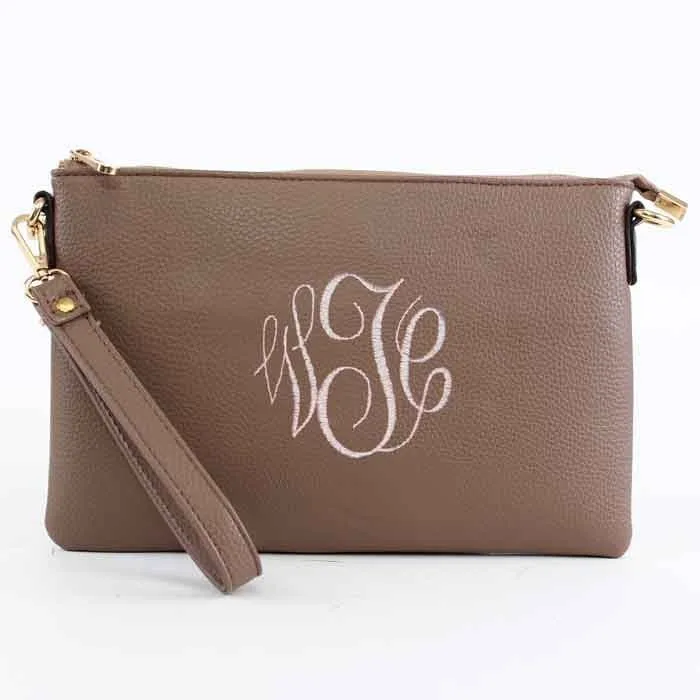 8623 N8263 Ellen Three Compartment Wristlet Fashion Clutch/Crossbody