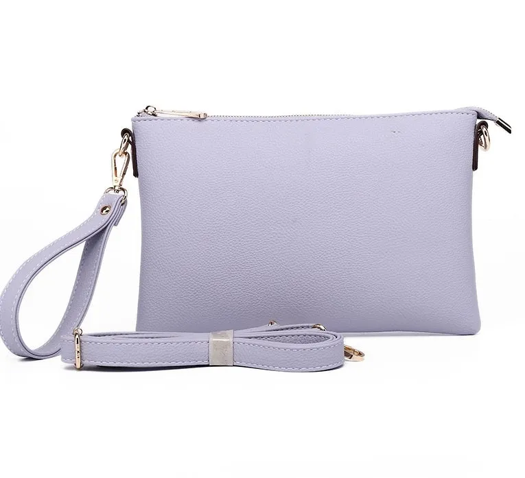 8623 N8263 Ellen Three Compartment Wristlet Fashion Clutch/Crossbody
