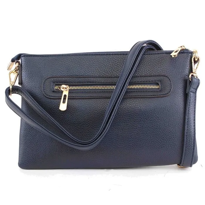 8623 N8263 Ellen Three Compartment Wristlet Fashion Clutch/Crossbody