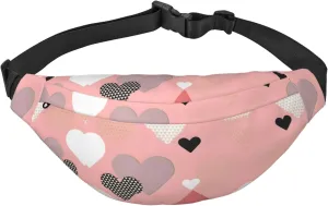 Abstract Love Chart Fashion Crossbody Appearance High capacity outdoor with Adjustable Comfortable Work Leisure Versatile