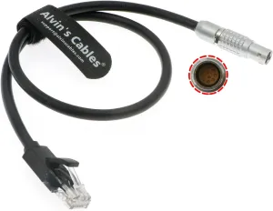 Alvin's Cables 10 Pin Male to RJ45 Ethernet Cable for ARRI Alexa Mini LF| LF| Mini| SXT Camera 54cm|21.3inches
