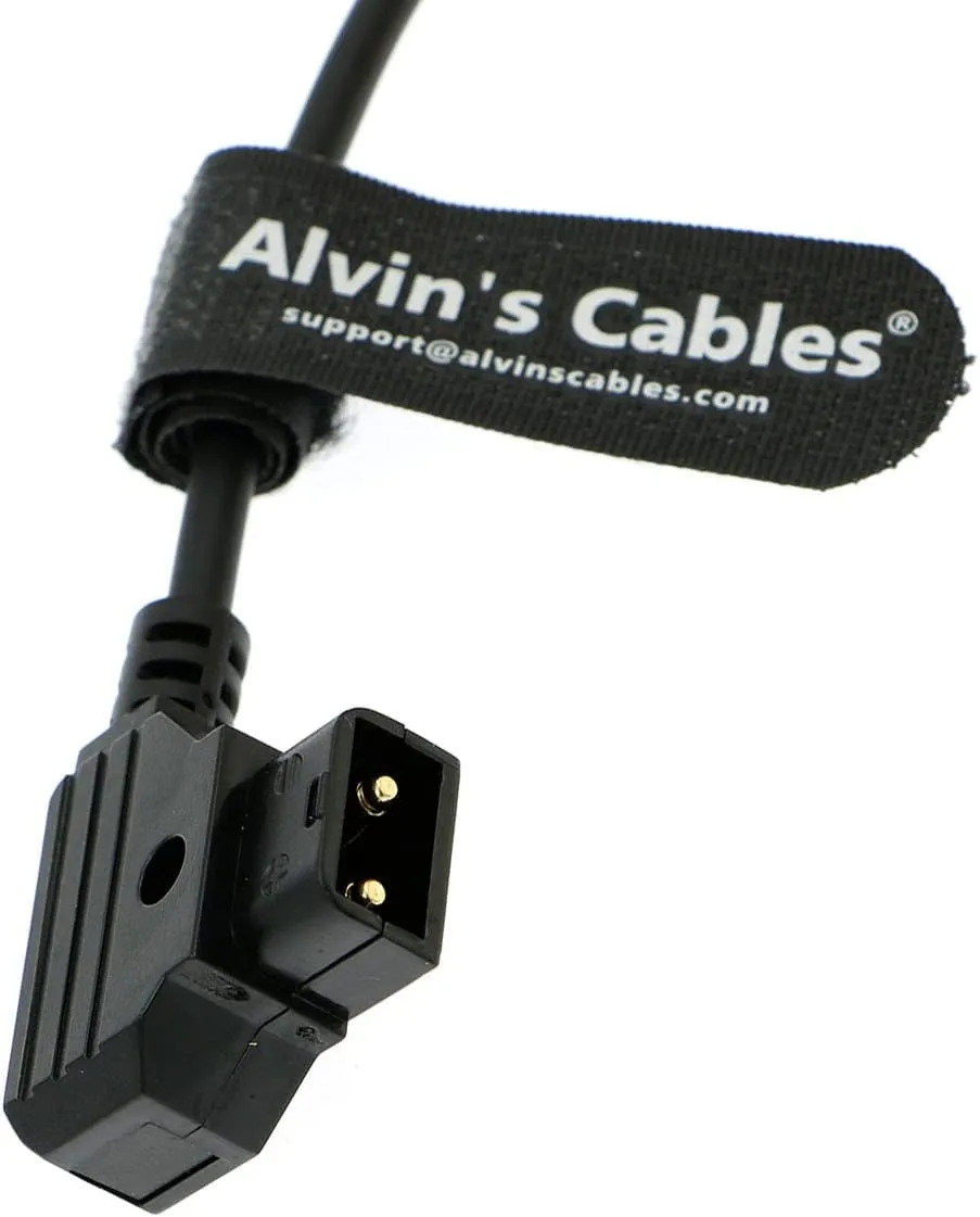 Alvin's Cables D-tap Splitter Cable Dtap Male to 4 Port D Tap Female Splitter Hub Power Cable for ARRI RED Teradek SmallHD SmallRig V-Mount|Gold-Mount Battery 40cm/15.7in