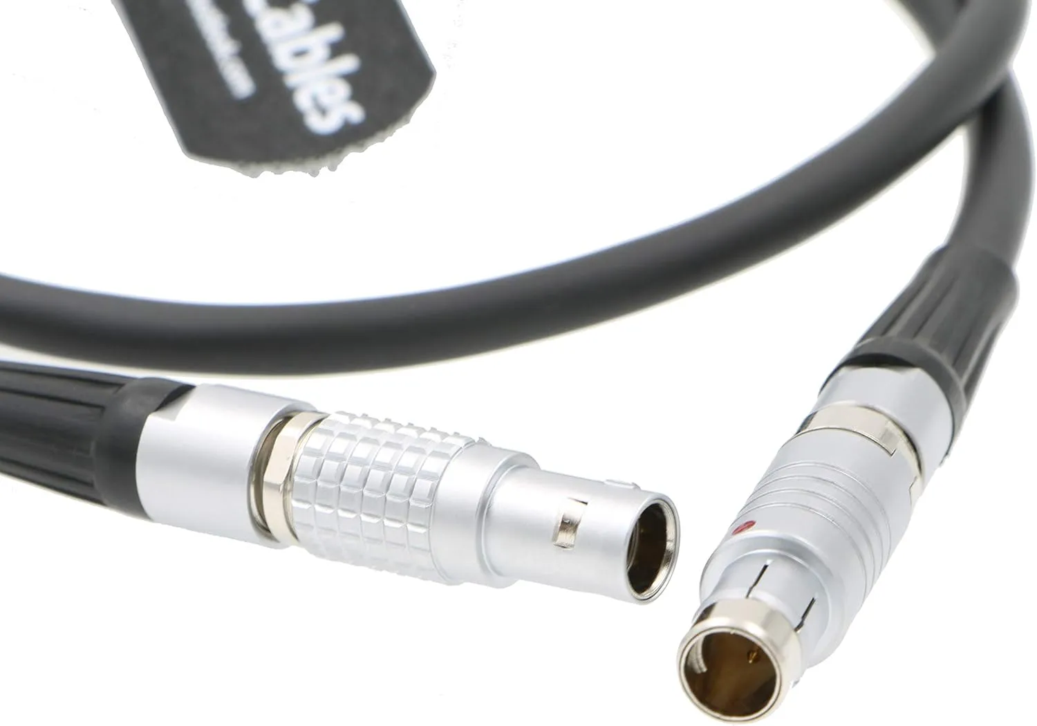 Alvin's Cables Fischer 3 Pin Male to 2 Pin Male Power Cable for ARRI Alexa Camera to Teradek SmallHD Monitor 60cm|23.6inches