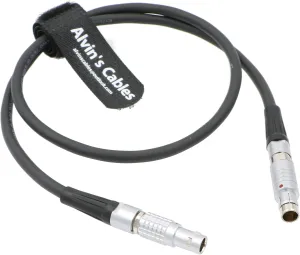 Alvin's Cables Fischer 3 Pin Male to 2 Pin Male Power Cable for ARRI Alexa Camera to Teradek SmallHD Monitor 60cm|23.6inches