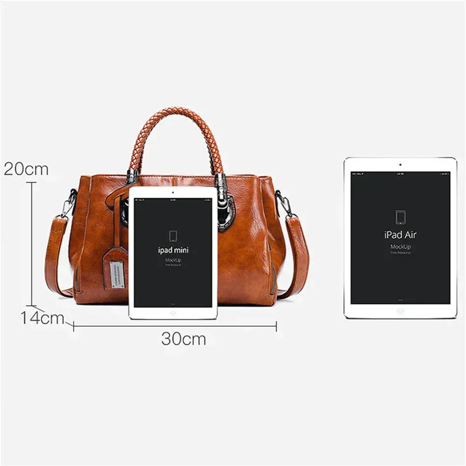 AMORY - MODISCHE LEDERHANDTASCHE