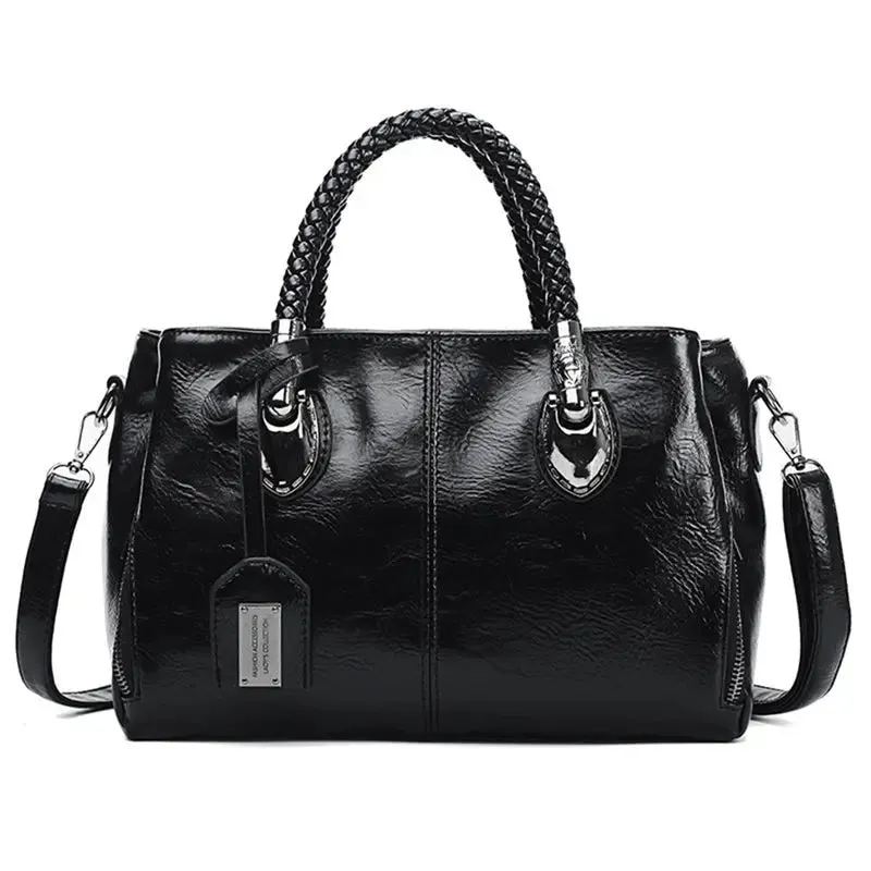 AMORY - MODISCHE LEDERHANDTASCHE