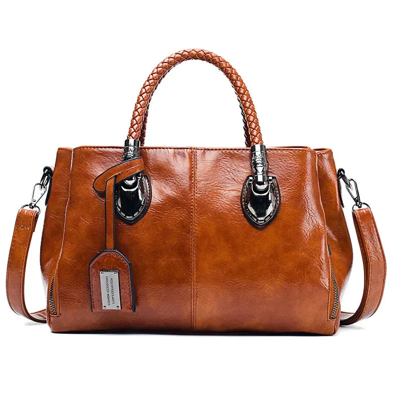 AMORY - MODISCHE LEDERHANDTASCHE