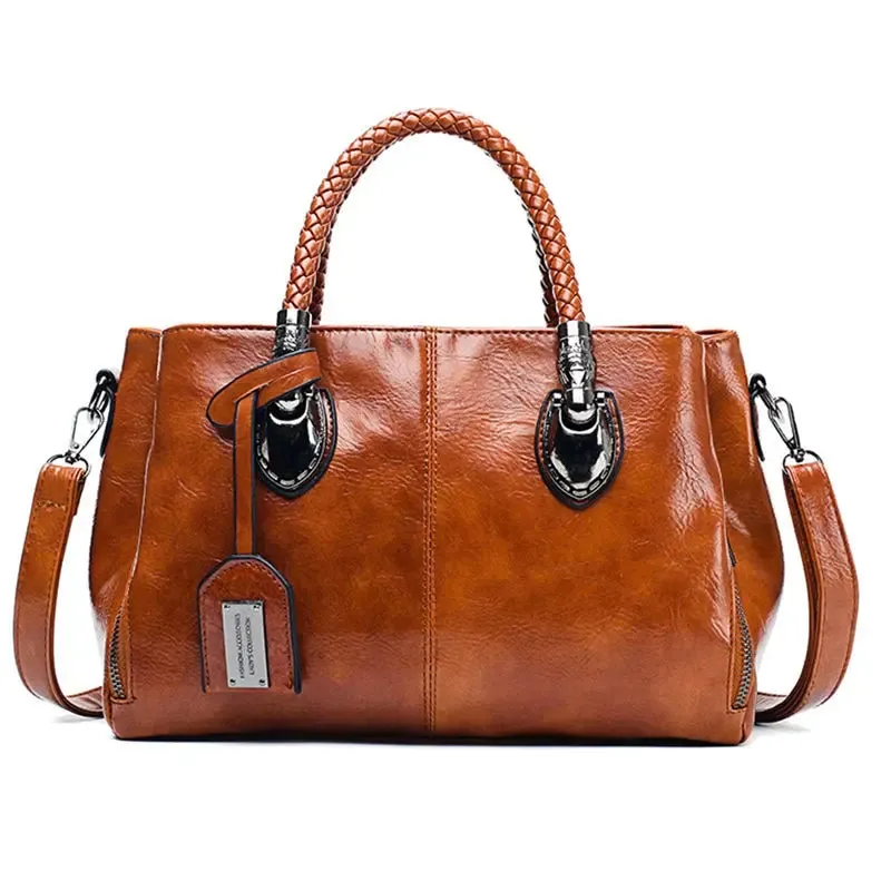 AMORY - MODISCHE LEDERHANDTASCHE