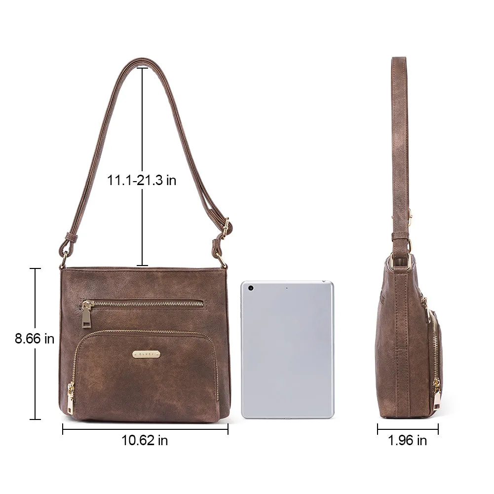 Amos Vintage Patchwork Crossbody Bag