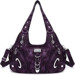 Angelkiss Hobo Purses and handbags for Women Satchel Handbag Women Purses Large Daily Shoulder Bags