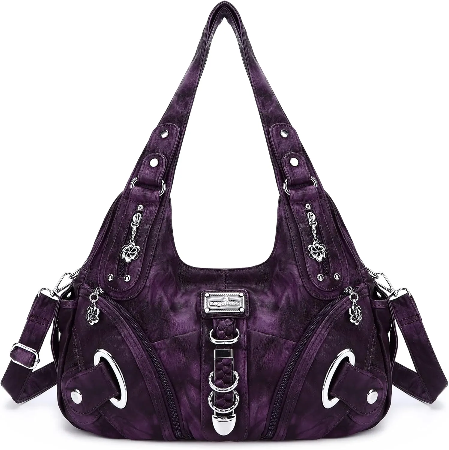 Angelkiss Hobo Purses and handbags for Women Satchel Handbag Women Purses Large Daily Shoulder Bags