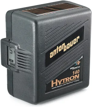 Anton Bauer Logic Series HyTRON 140 Digital Nickel Metal Hydride Battery 14.4 Volts, 140 watt Hours, 3-Stud Gold Mount