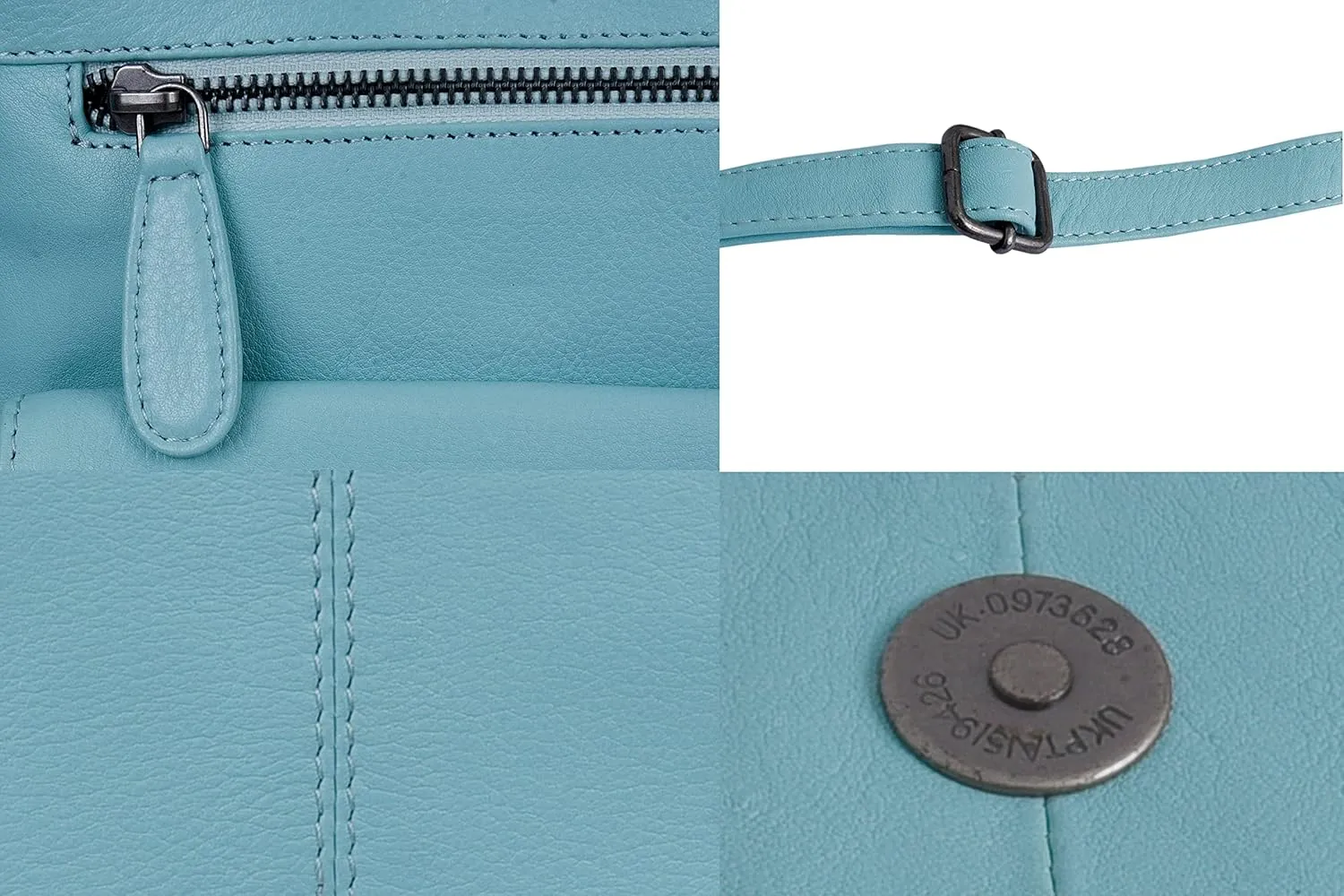 ANTONIO VALERIA Christmas Gift Piper Leather Crossbody Bag