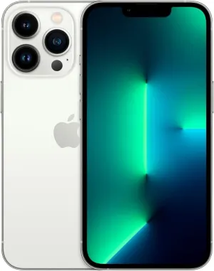 Apple iPhone 13 Pro Max, 128GB, Silver - AT&T (Renewed)