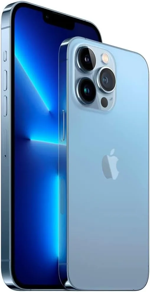 Apple iPhone 13 Pro Max, 512GB, Sierra Blue - AT&T (Renewed)