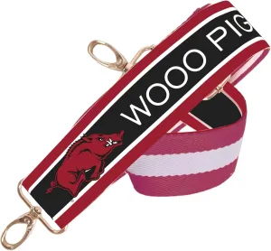 Arkansas Patterned 1.5" Purse Strap