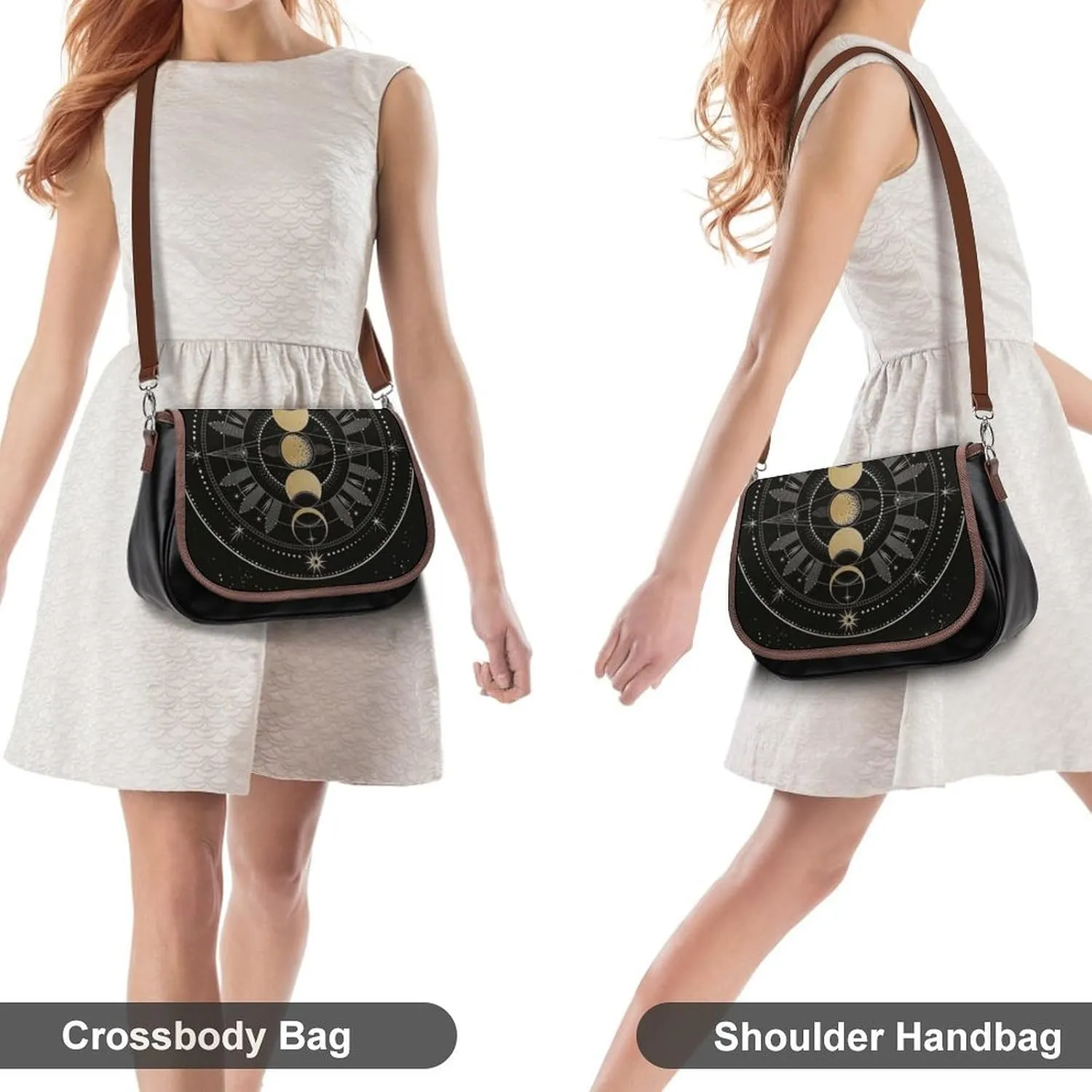 Army Classic Camouflage Pattern Fashionable And Exquisite Shoulder Bag, Convenient Leather Crossbody Bag for Going Out