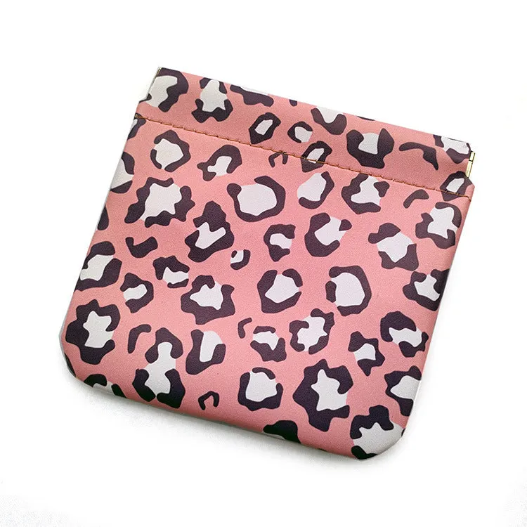 Automatic Closed Storage Portable Data Cable Cosmetic Bags