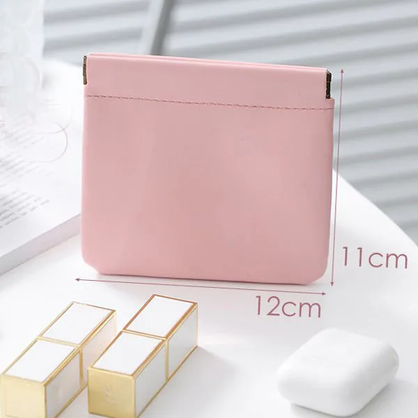 Automatic Closed Storage Portable Data Cable Cosmetic Bags
