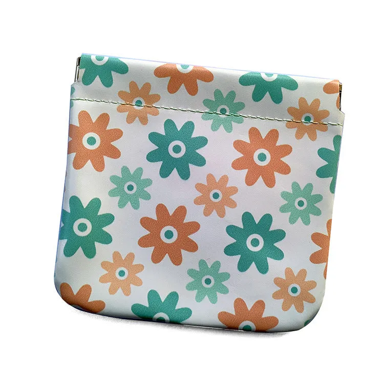 Automatic Closed Storage Portable Data Cable Cosmetic Bags