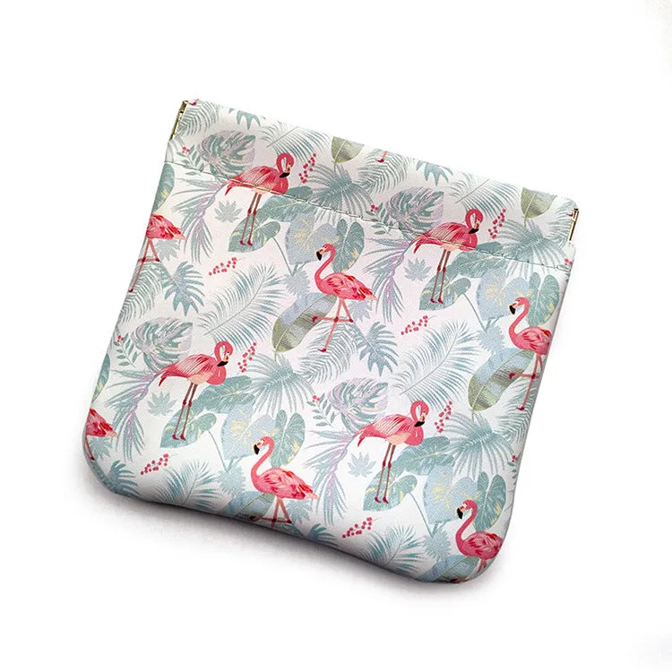 Automatic Closed Storage Portable Data Cable Cosmetic Bags