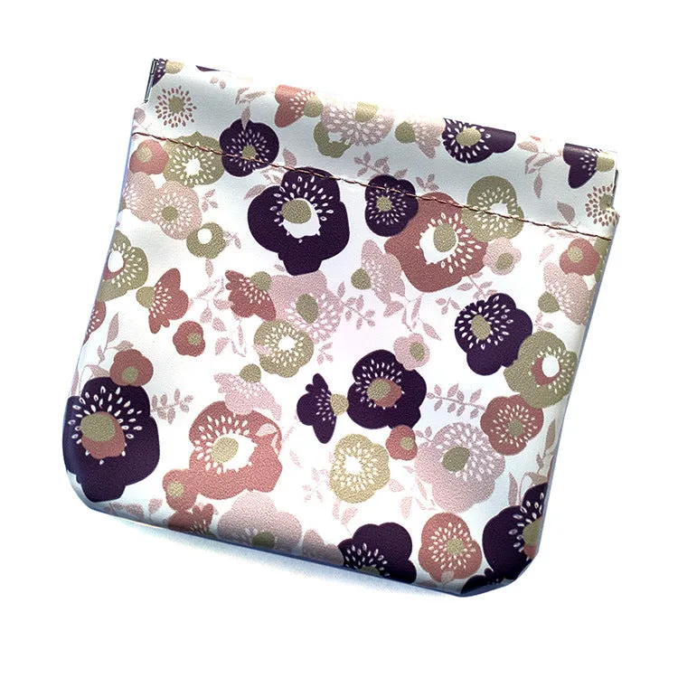 Automatic Closed Storage Portable Data Cable Cosmetic Bags
