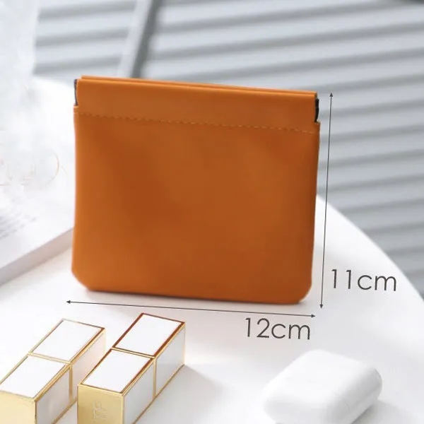 Automatic Closed Storage Portable Data Cable Cosmetic Bags