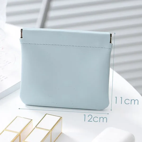 Automatic Closed Storage Portable Data Cable Cosmetic Bags
