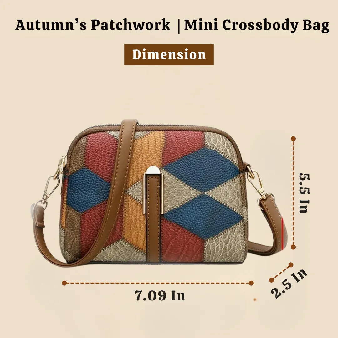 Autumn’s Patchwork | Mini Crossbody Bag