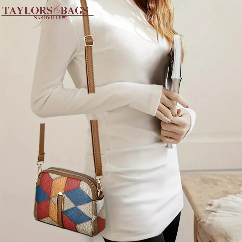 Autumn’s Patchwork | Mini Crossbody Bag