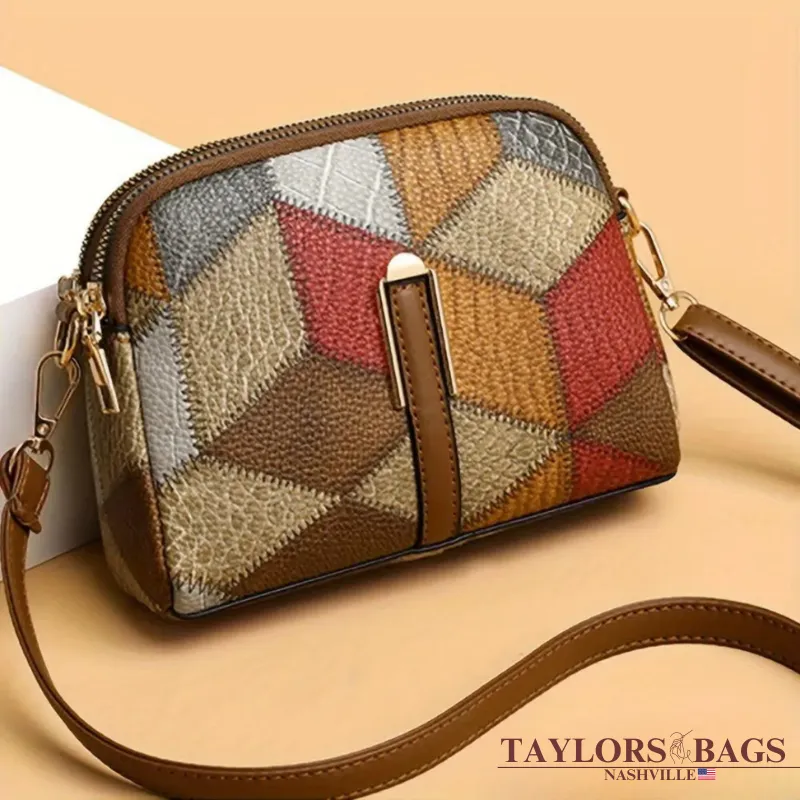 Autumn’s Patchwork | Mini Crossbody Bag