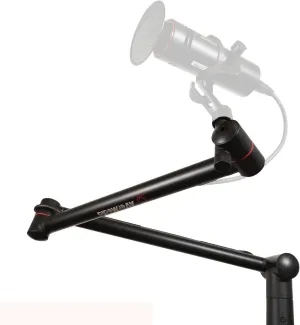 AVerMedia BA311 Live Streamer Arm, Fully Adjustable Boom Arm and Microphone Stand Suitable for 1/4 Inch or 5/8 Inch Mounting Options, for Content Creating, Podcasting and Streaming