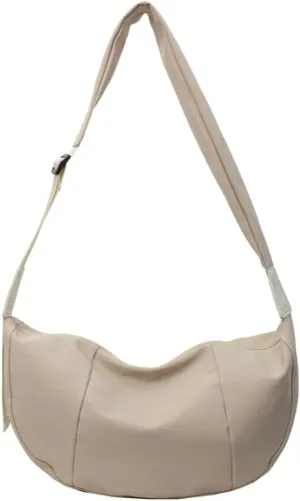 Baggu Crescent Bag Nylon Women Crossbody Purse Sling Adjustable Shoulder Straps Saddle Hobo Travel Casual