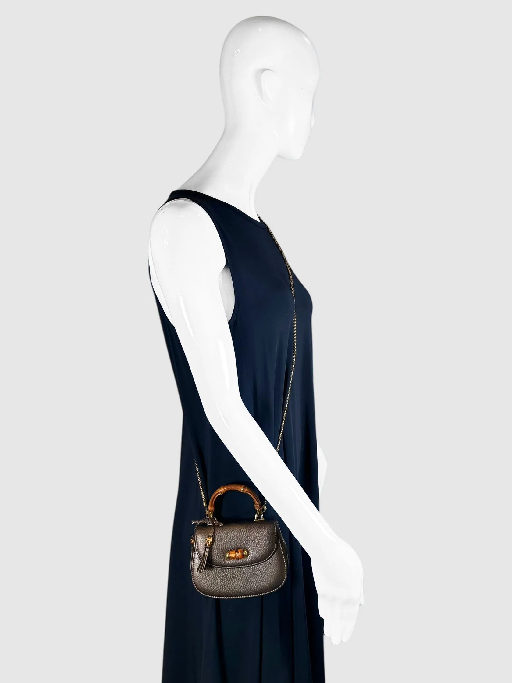 Bamboo Handle Mini 1947 Night Bag
