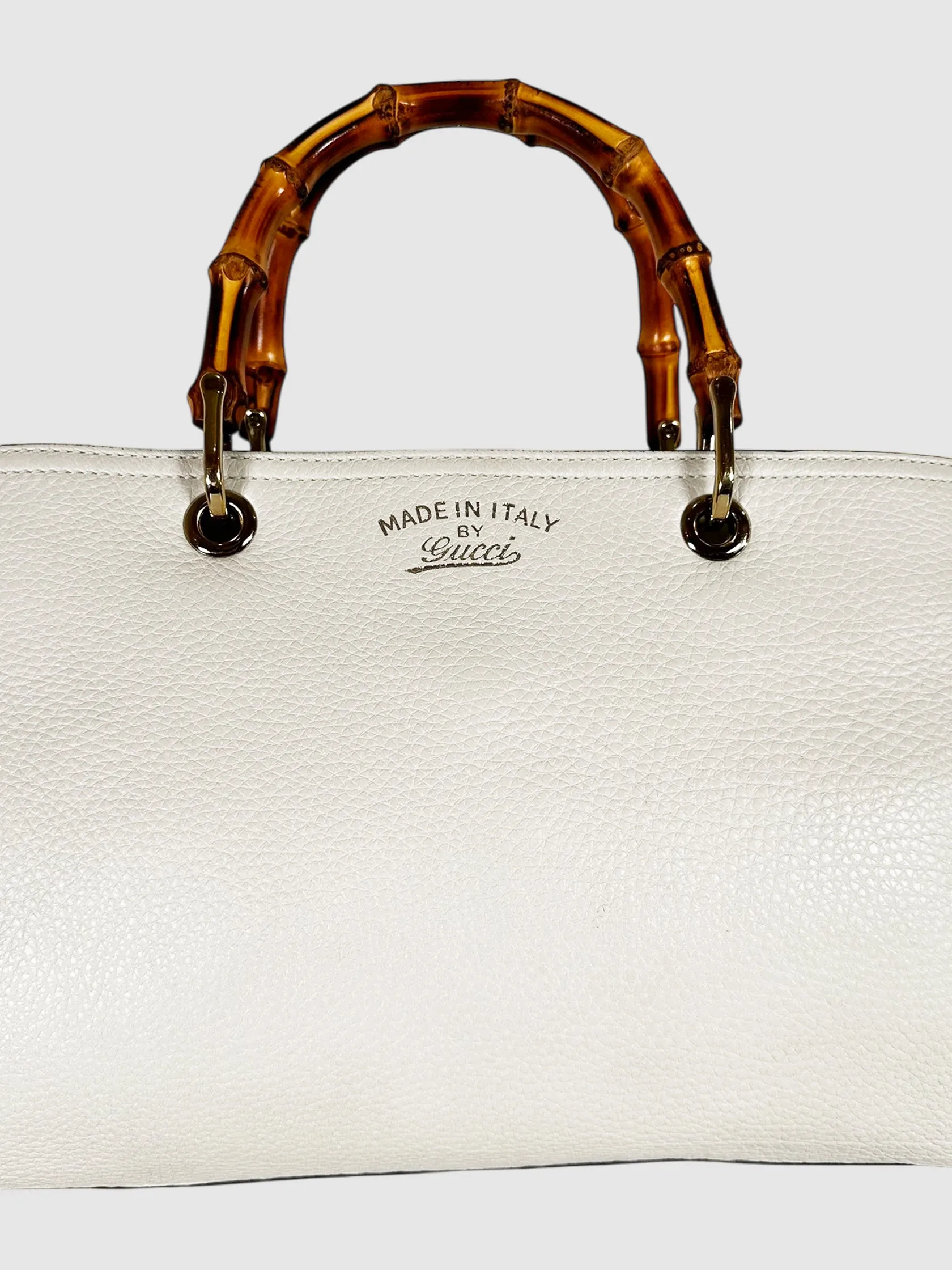 Bamboo Handle Tote