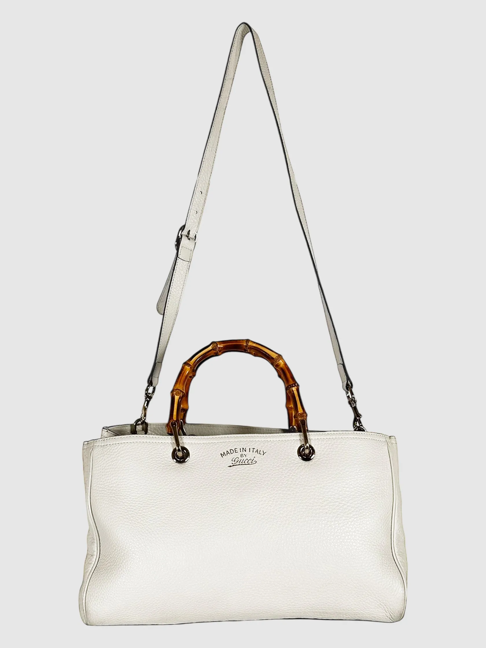 Bamboo Handle Tote