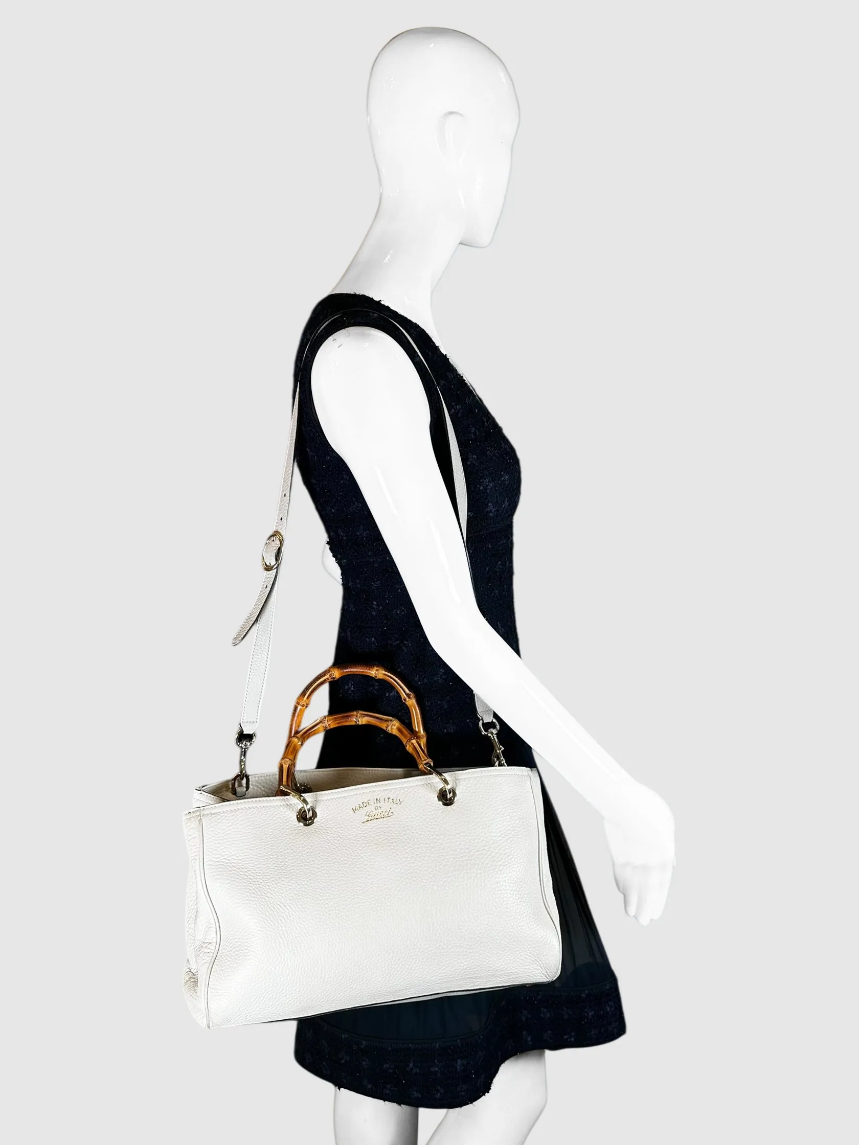Bamboo Handle Tote