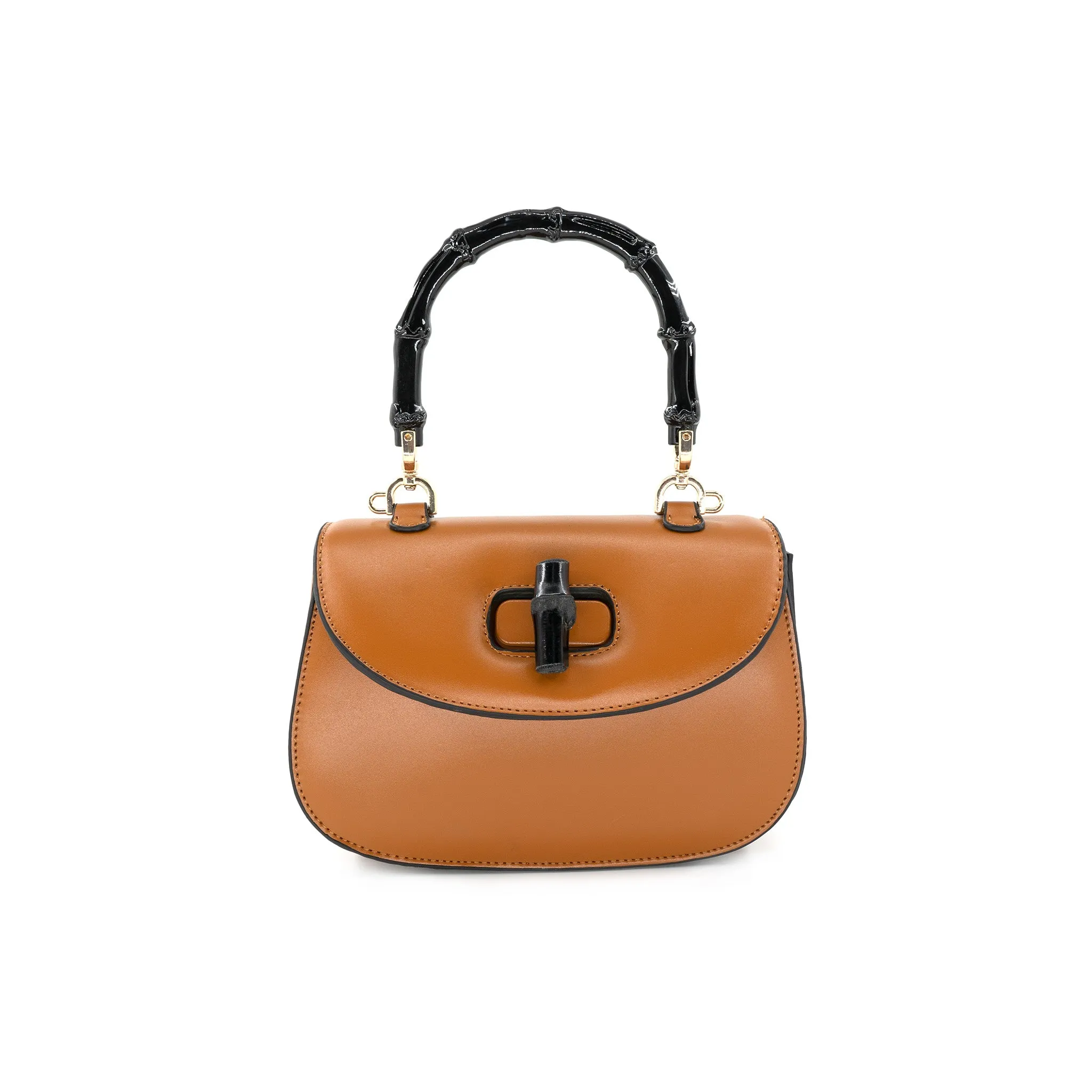 Bamboo Handle VL Purse